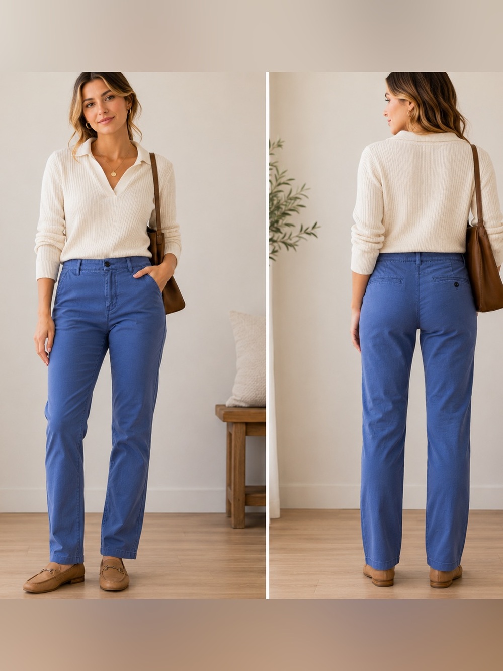 J. Crew Classic Straight-Leg Jeans Urban Slim Cotton Chino pants washed look 30